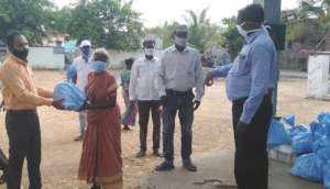 GOVT OFFICIALS PARTICIPATED IN THE RELIEF PROGRAM