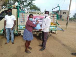 distribution of food