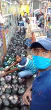 Food parcels being prepared