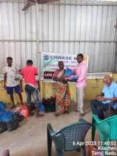 Distribution of ration kits