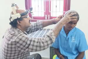 Ear Checkup Camp