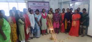 Inauguration of Sewing machine operator course