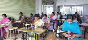 Sewing machine operator course