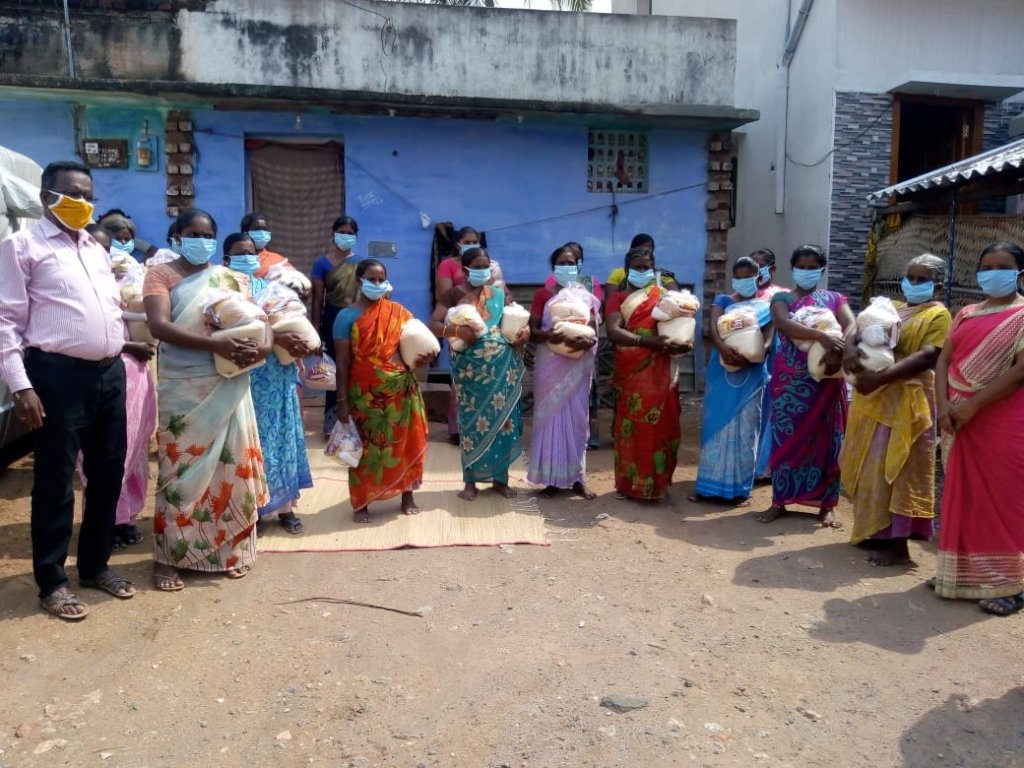 Rice and grocery Distribution