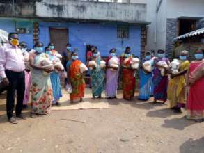 Rice and grocery Distribution