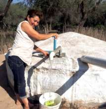 Rainwater harvesting tank