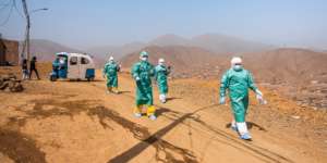 Community health workers in Lima, Peru