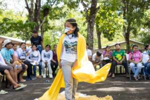 Environmental club member role playing