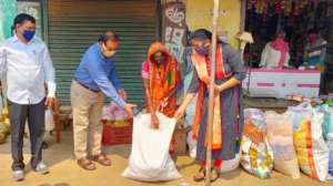 Food items provided to families