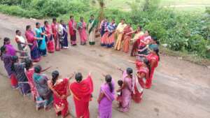 Oath taking of good sanitation practices