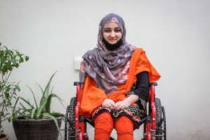 Azra is one of our call center trainees
