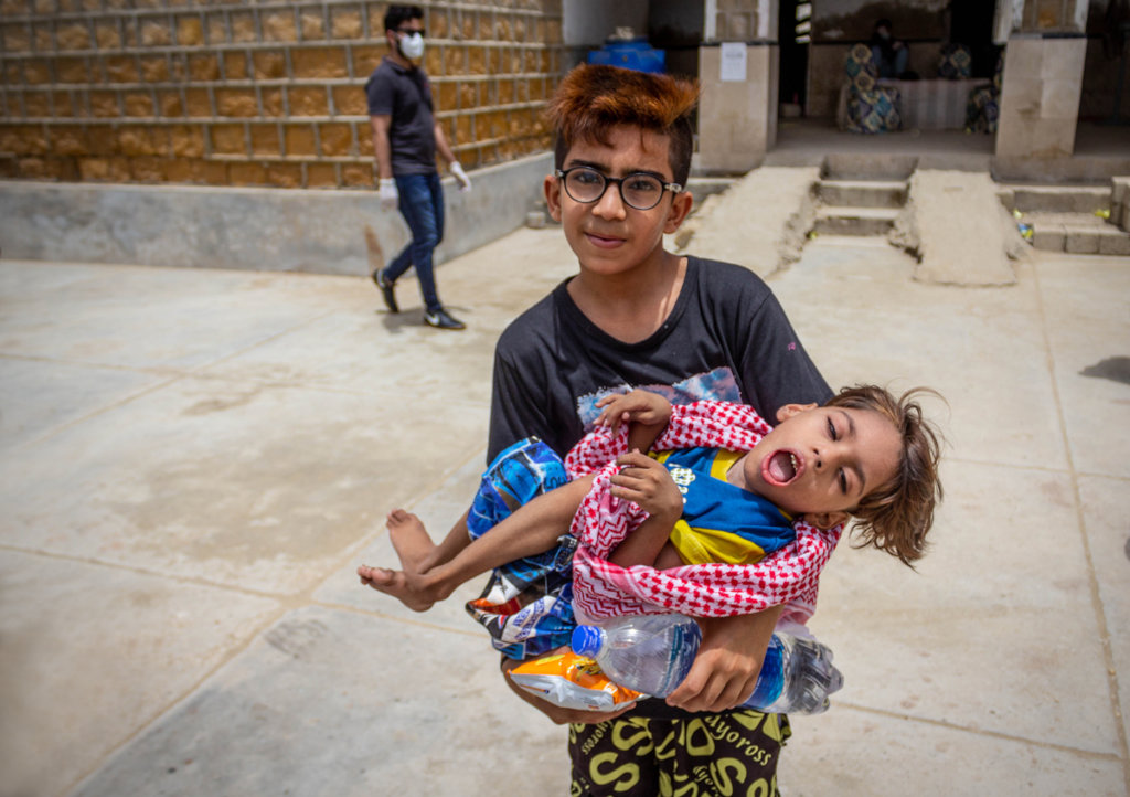 Ration for 1000 families of person with disability