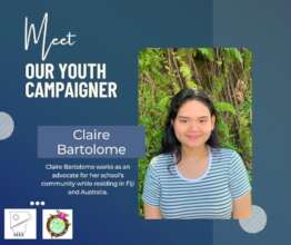 Claire, Youth Campaigner