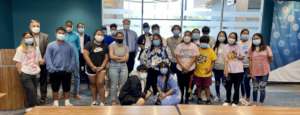 Group Photo with Marshallese youth