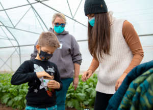 Children at Seed Starting Workshop