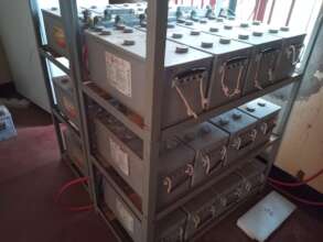 Some of the radio station batteries to replace