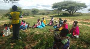 Community sensitization on FP,ecology and COVID 19