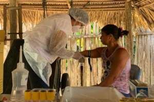 HIH Brazil providing blood work analysis