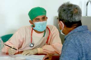 Health check up with Dr. Alvi at ASRI
