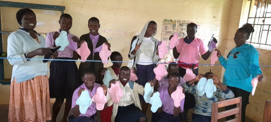 200 Menstrual Kits for Girls with Disability.