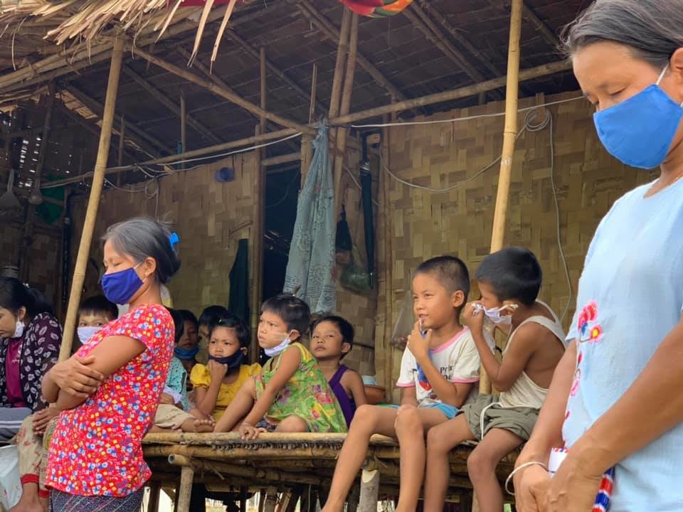 Help IDPs in Myanmar