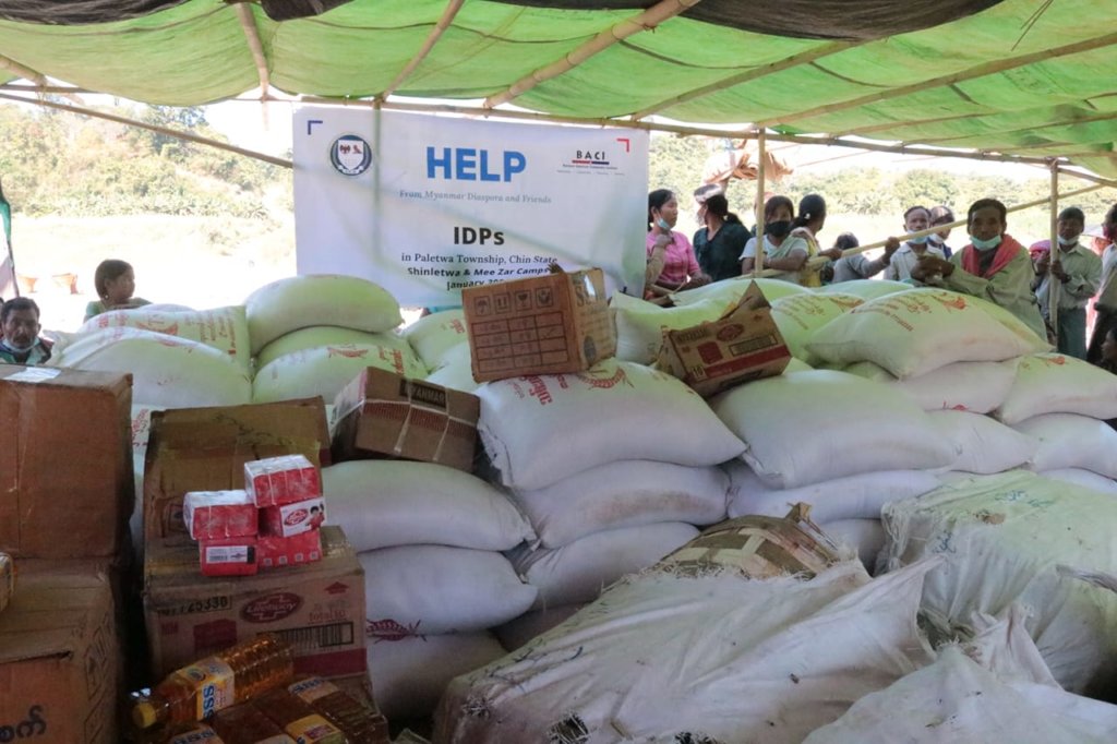 Help IDPs in Myanmar