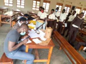 Kambuga hospital staff - COVID-19 vaccinations
