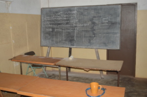 Empty classrooms due to Covid-19 Pandemic