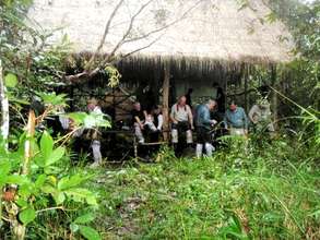 Campsite in Trapeang Thmar