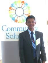 Sophany at the Orientation in Washington DC