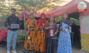 Nomadic Lives Brightened with Solar Support