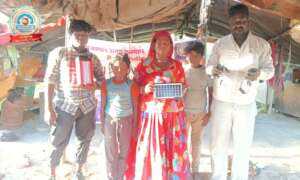 Nomadic Lives Brightened with Solar Support