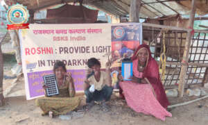 Nomadic Lives Brightened with Solar Support