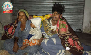 Winter Relief Blanket Drive in Action