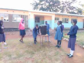 Handwashing - Mukuni school