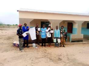 Donation fo PPE - Bunsanga Rural Health Post