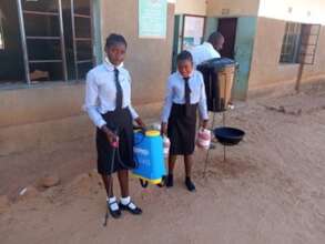 Handwashing - Kauwe school