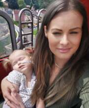 Esme with her mum Carly