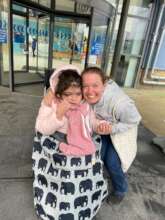 Abi taking Emily out