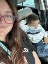 Family Support Worker Georgia with Mohammed