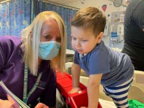 Family Support Worker Marlene and Oliver