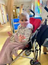 Phoebe in hospital