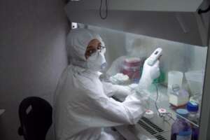 Working with SARS-CoV-2 at biosafety Level 3 lab