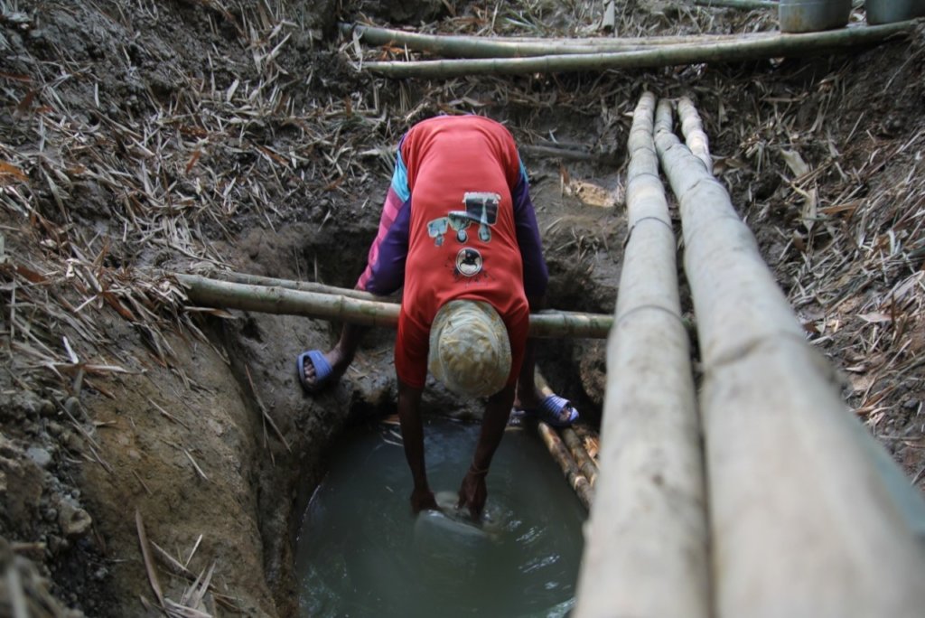 A water well to save unfortunate families