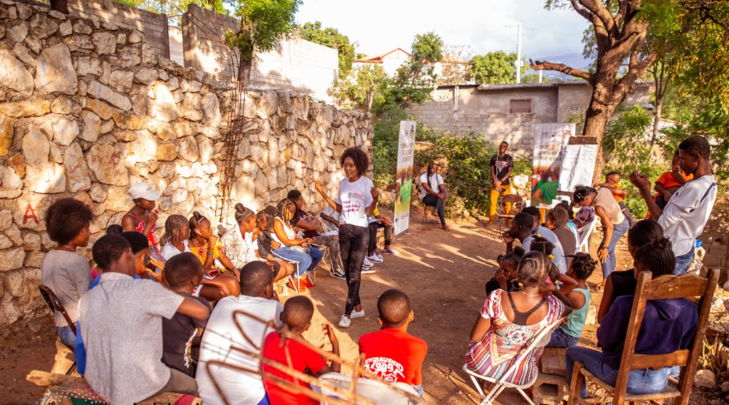 Give Haitian Girls a Choice to Safety from COVID19
