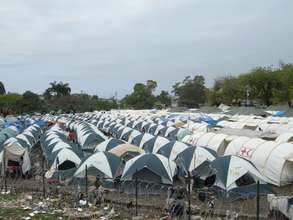 GHESKIO Center's Tent City