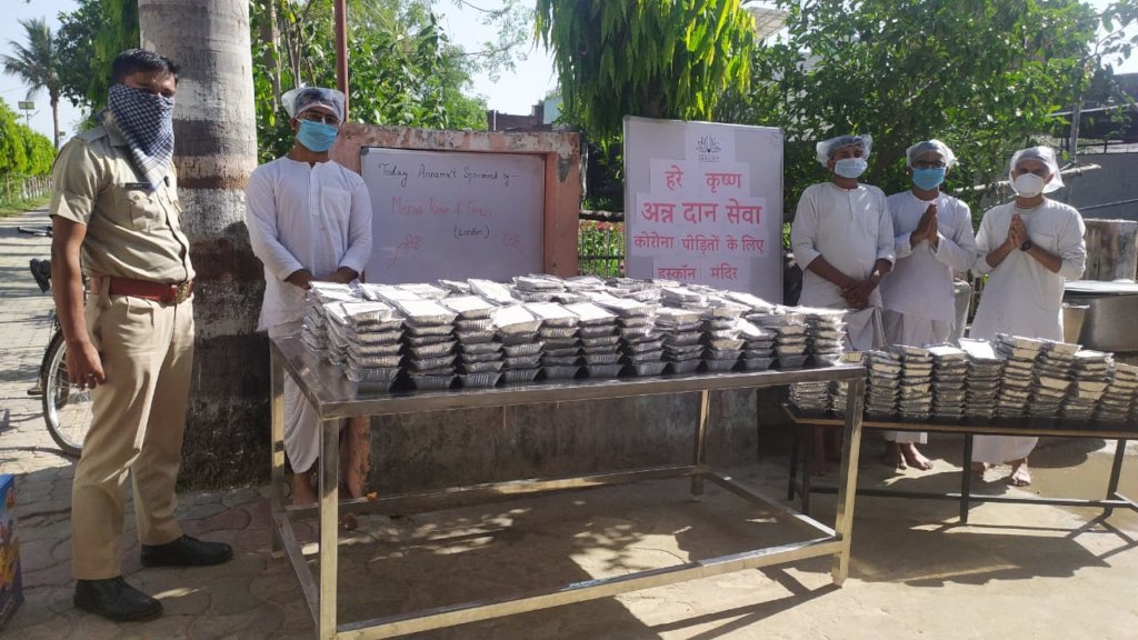 FIGHT OMICRON - FREE HYGIENIC FOOD FOR VILLAGERS