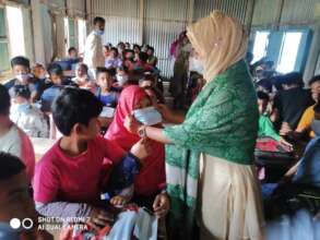 Mask dIstribution in  educational institute's