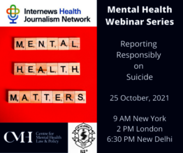 Health Journalism Network's Mental Health Webinars