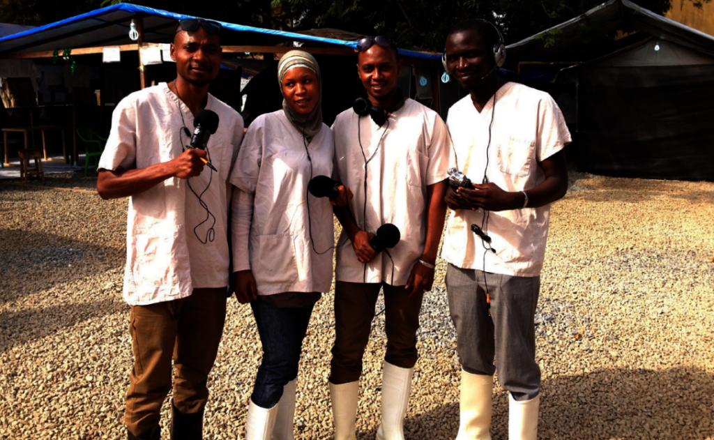 A team of journalists report on Ebola in Guinea